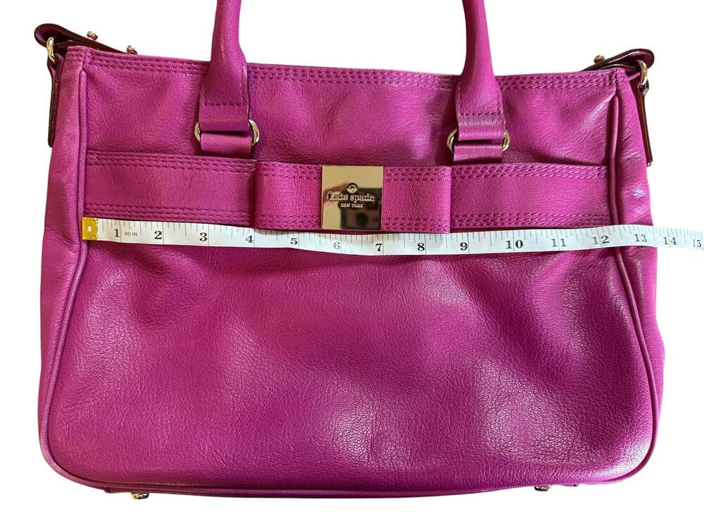 Kate Spade New York Primrose Hill Goldie Satchel in Fuchsia Pink - Picture 5 of 11